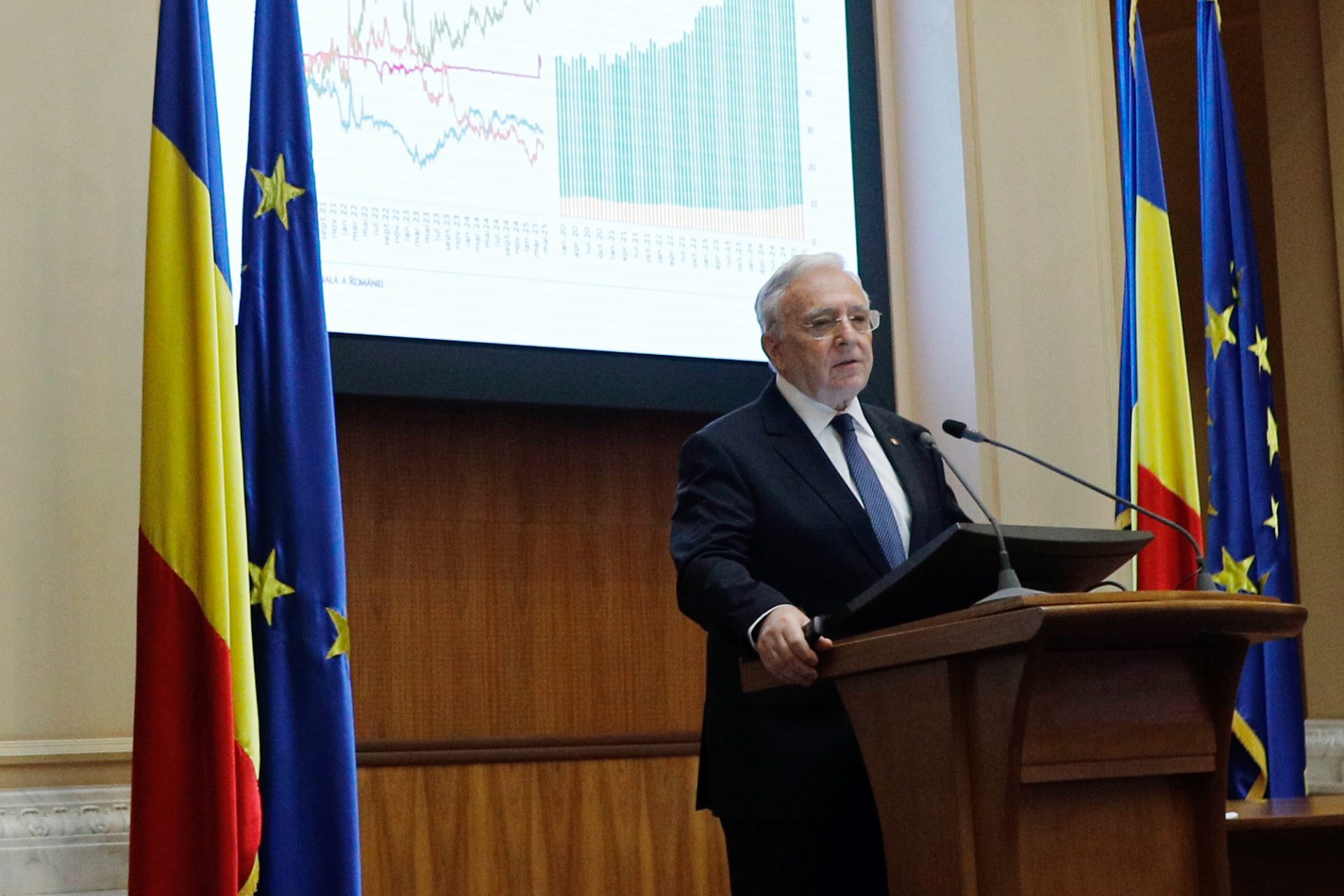 Riscul pierderii credibilității economice: Guvernatorul BNR avertizează asupra deficitului bugetar Guvernul trebuie să ia măsuri rapide pentru a corecta deficitul bugetar, altfel riscă să piardă tot ce a câștigat în ultimele luni: credibilitate, accesibilitate pe piețele internaționale și ratingul de țară