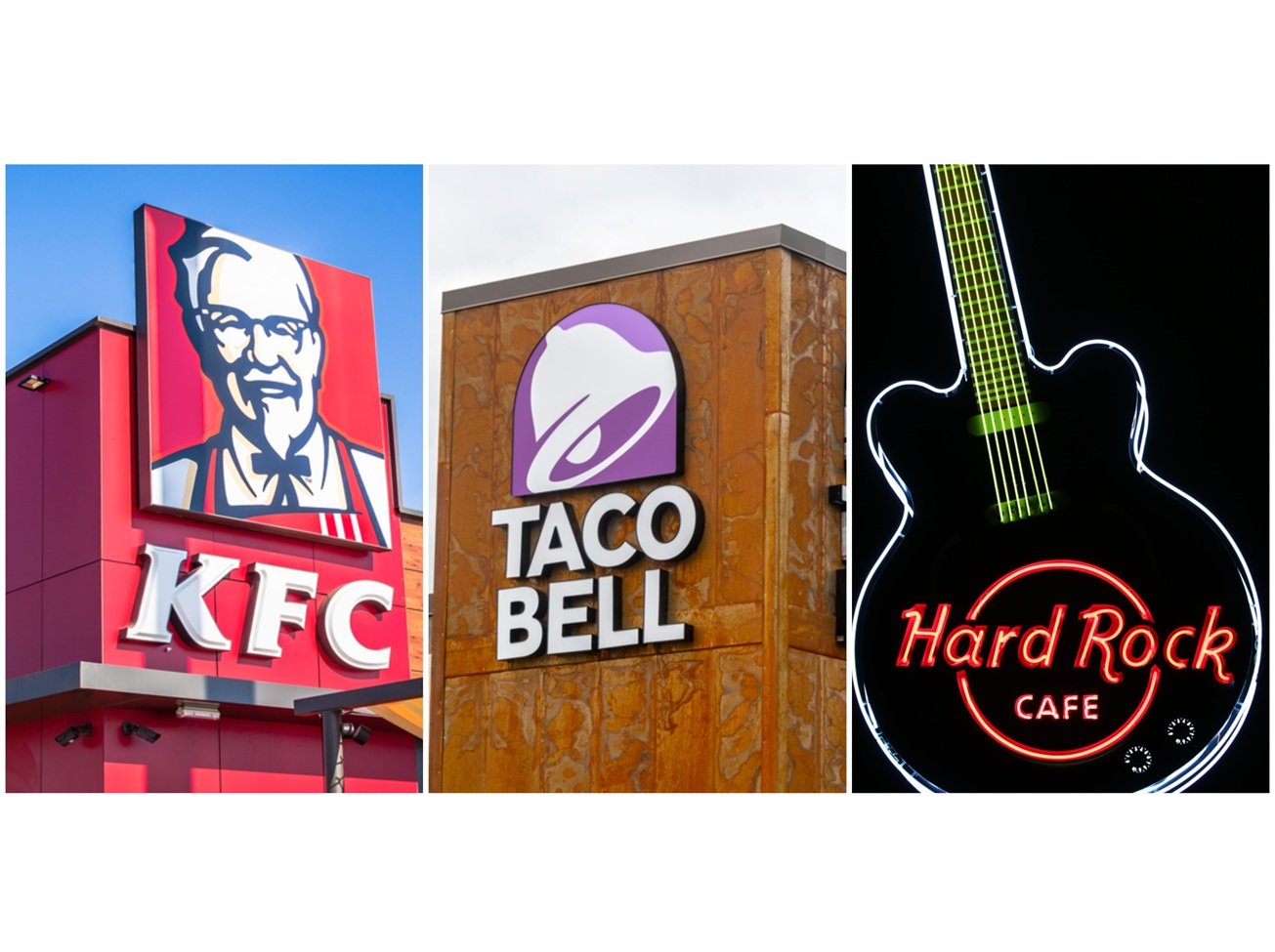 11 restaurante KFC, Taco Bell și Hard Rock Cafe se inaugurează în România în 2026