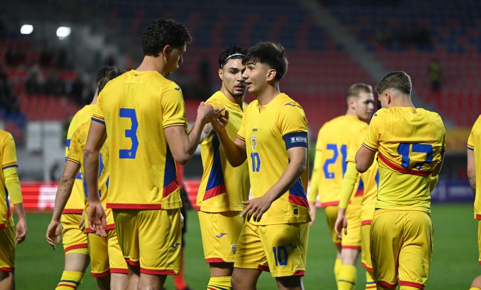 România U21 învinge fără probleme pe San Marino U21 cu 3-0