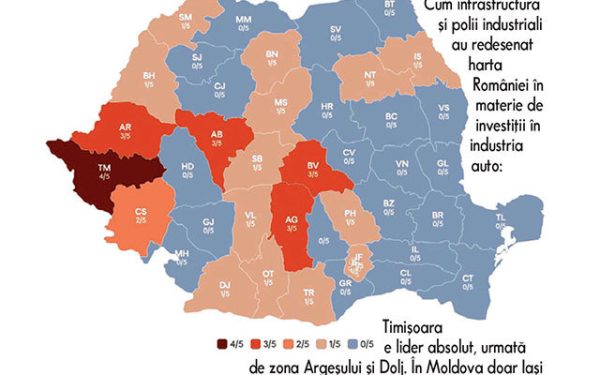 Harta bogăției: Cine domină exporturile județene și ce schimbă autostrăzile în România