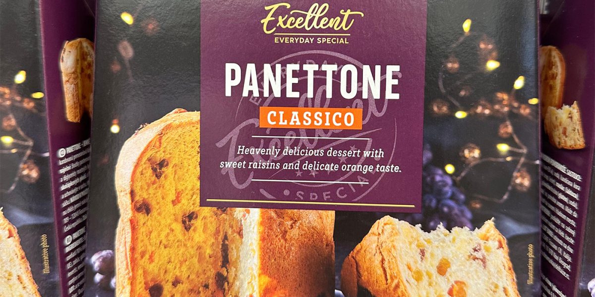 Cozonacul Panettone de la Mega Image: Ce ingrediente ascunde
