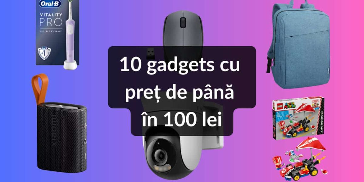Gadget-uri sub 100 lei: 10 chilipiruri utile pentru buzunarul tău!