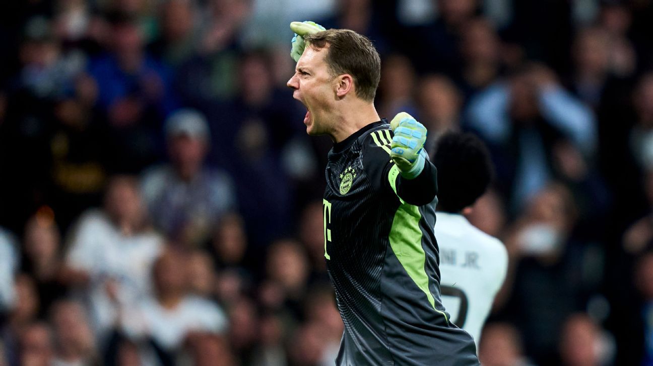 Neuer, seară de MVP pentru Bayern în fața lui Real Madrid