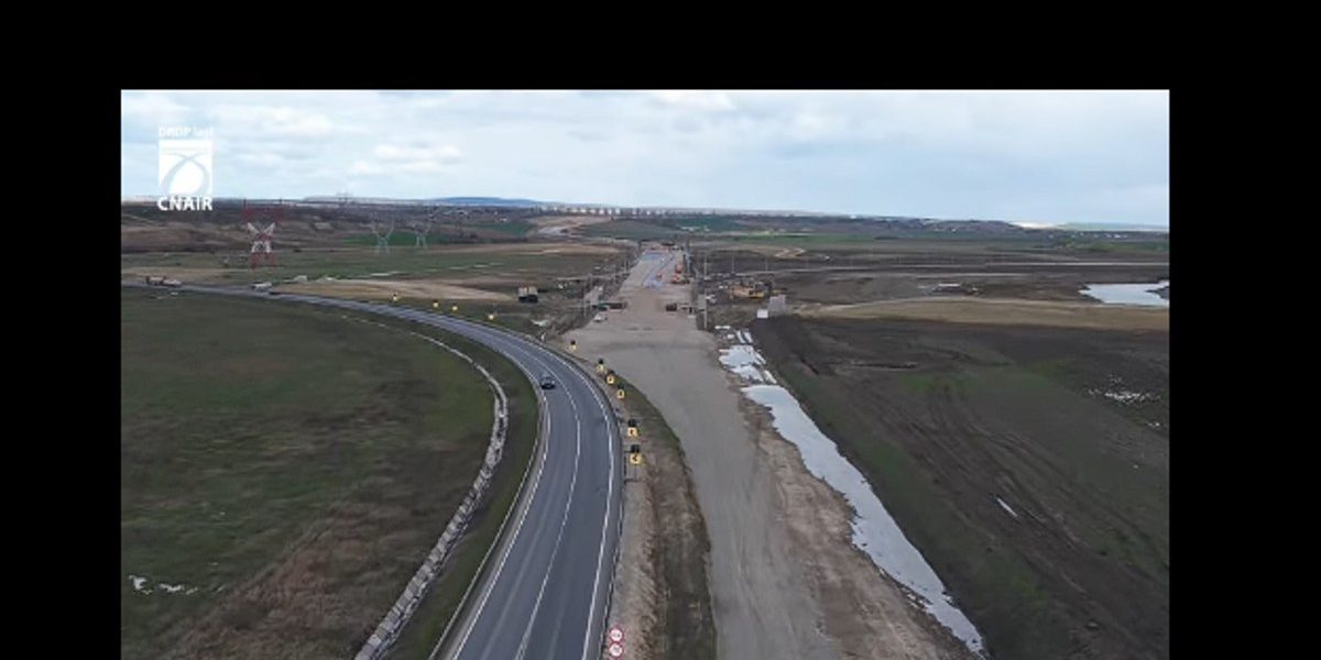 Autostrada Moldovei: Loturile 1 și 2, la 43% și 40%. Imagini din șantier