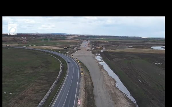Autostrada Moldovei: Loturile 1 și 2, la 43% și 40%. Imagini din șantier