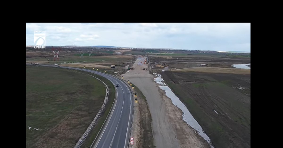 Autostrada Moldovei: Loturile 1 și 2, la 43% și 40%. Imagini din șantier