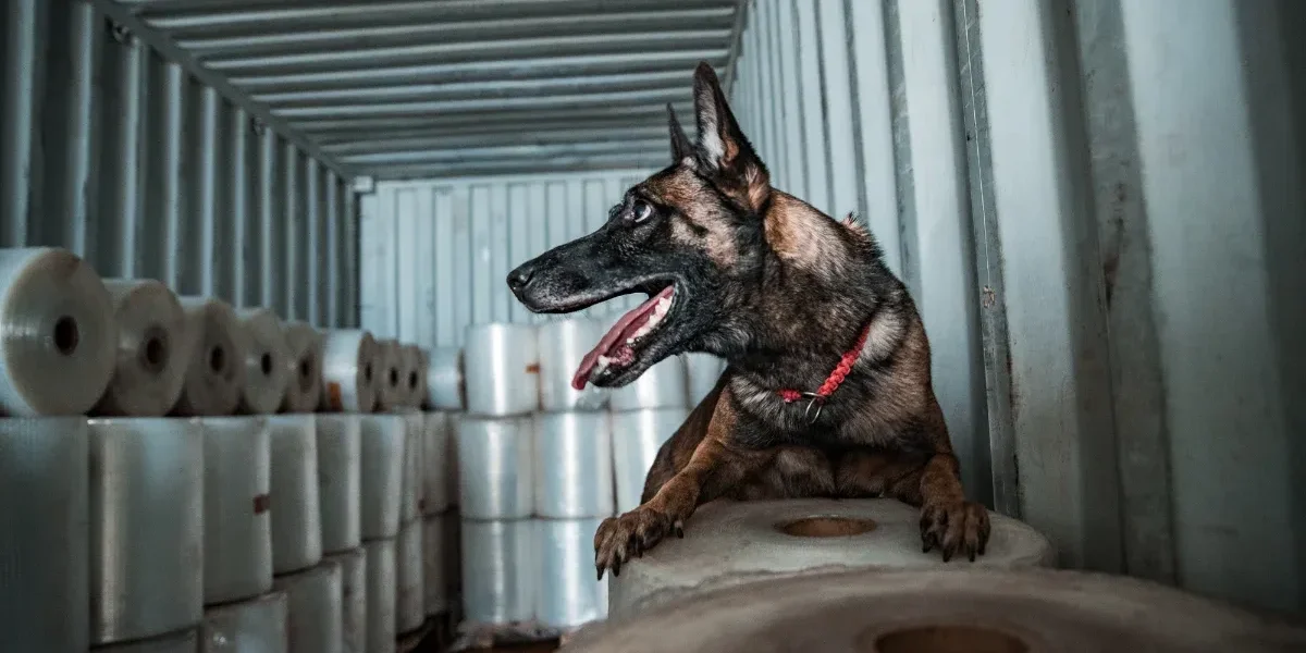 Tico, câinele detectiv, se pensionează după o carieră impresionantă