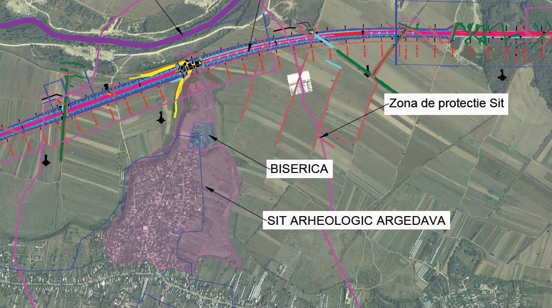 Autostrada București-Alexandria, ignoră cetatea lui Burebista