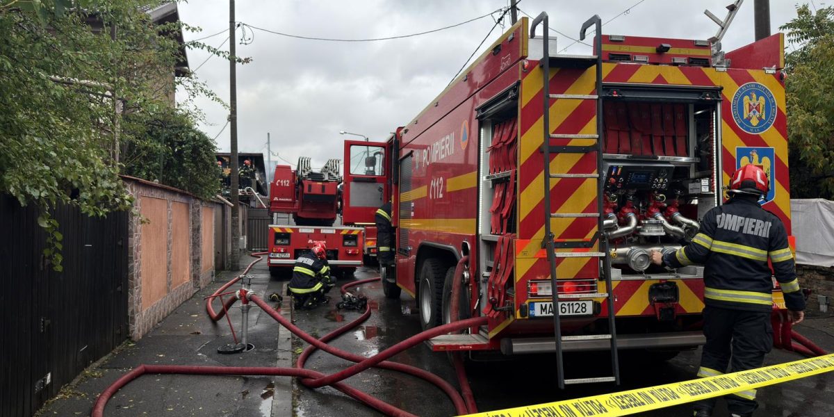 București: Pompierii, asaltați de urgențe de Sărbători, peste 300 de misiuni zilnic