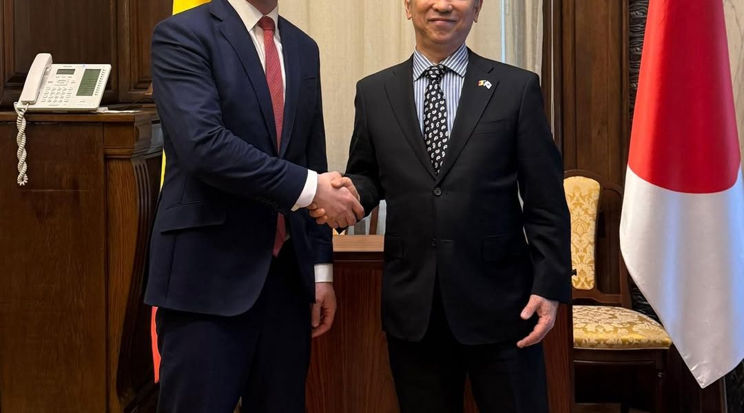 Andrei Baciu discută cu ambasadorul Japoniei despre colaborări prin întâlnire oficială