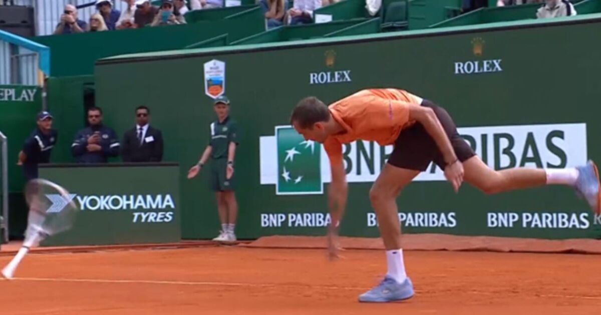 Medvedev, scandal la Monte Carlo: a distrus șapte rachete!