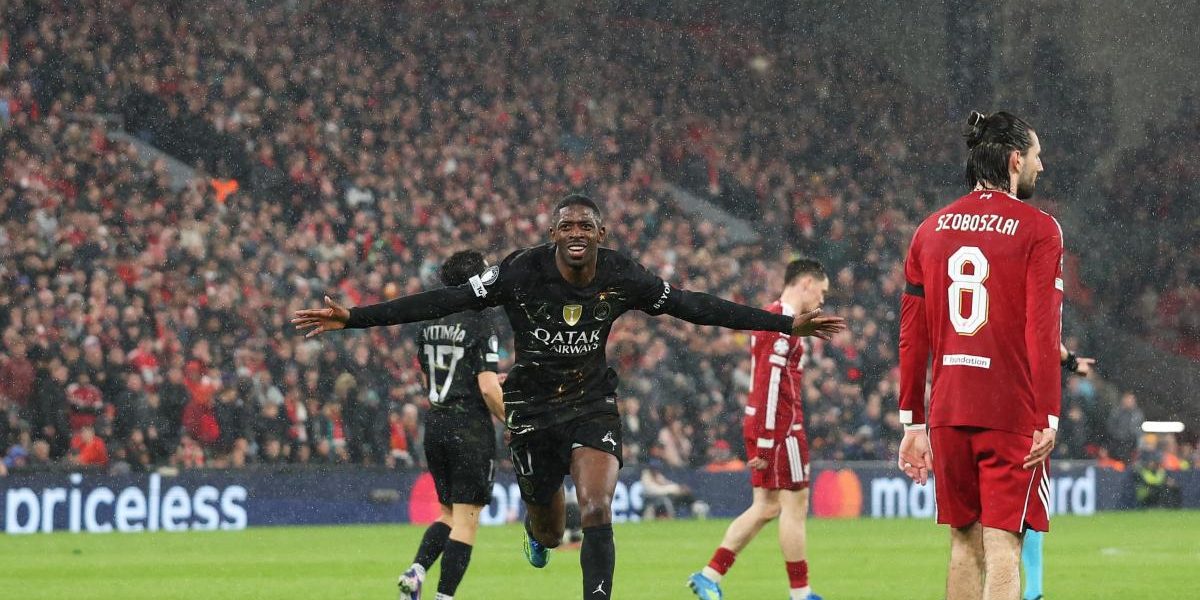 Dembele, recital la Liverpool: PSG merge în semifinalele Champions