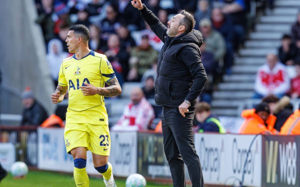 Prăbușirea lui Tottenham, continuă. Decizia lui De Zerbi pentru Drăgușin