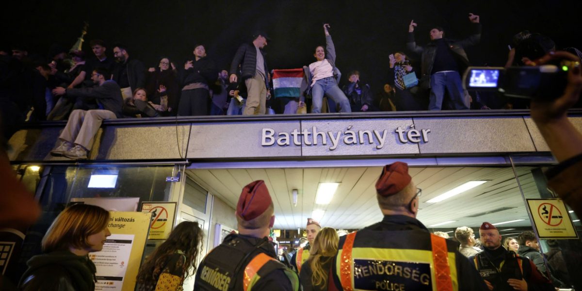 Budapesta, în sărbătoare după eșecul lui Orban: Presa, „masacru electoral”