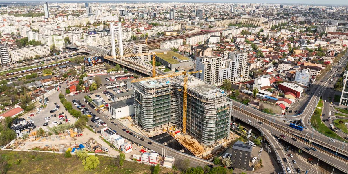 PPF Real Estate finalizează ARC Office: Ultimul etaj, gata de afaceri în București