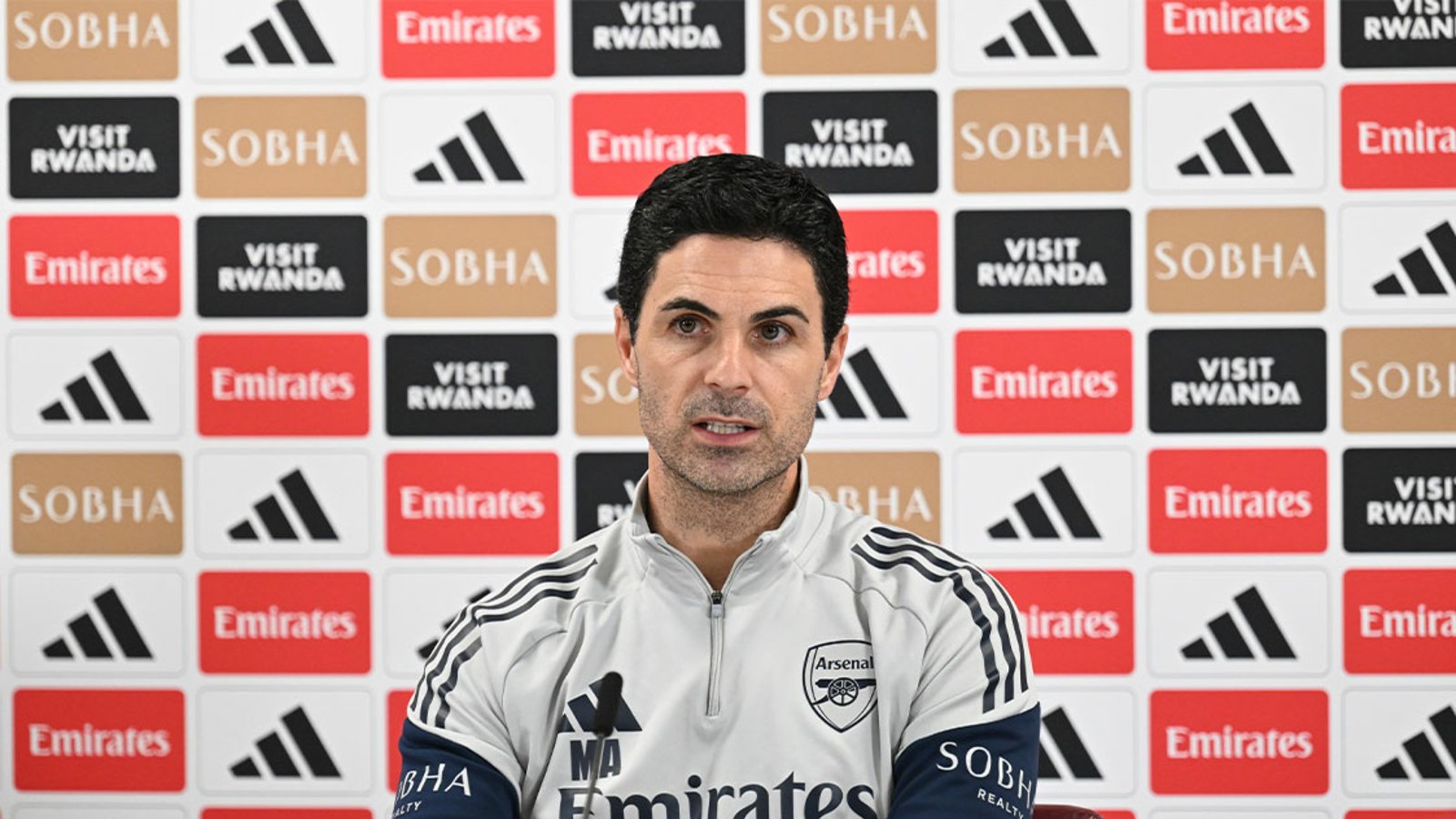 Mikel Arteta a participat vineri la conferința de presă premergătoare meciului cu Southampton, de la St