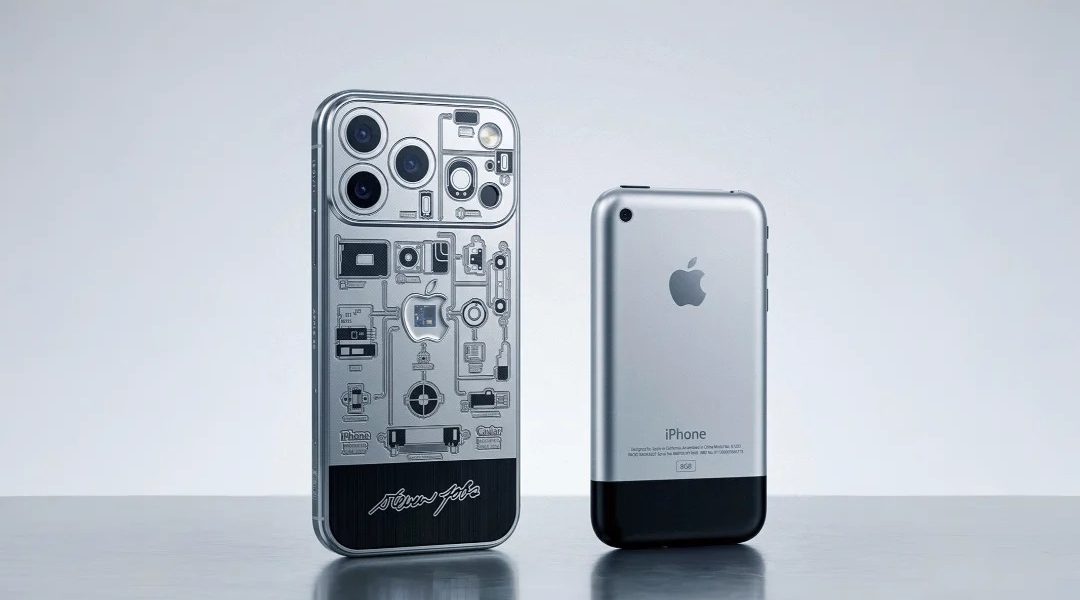 Caviar lansează iPhone aniversar: Model scump, cu piese din primul iPhone