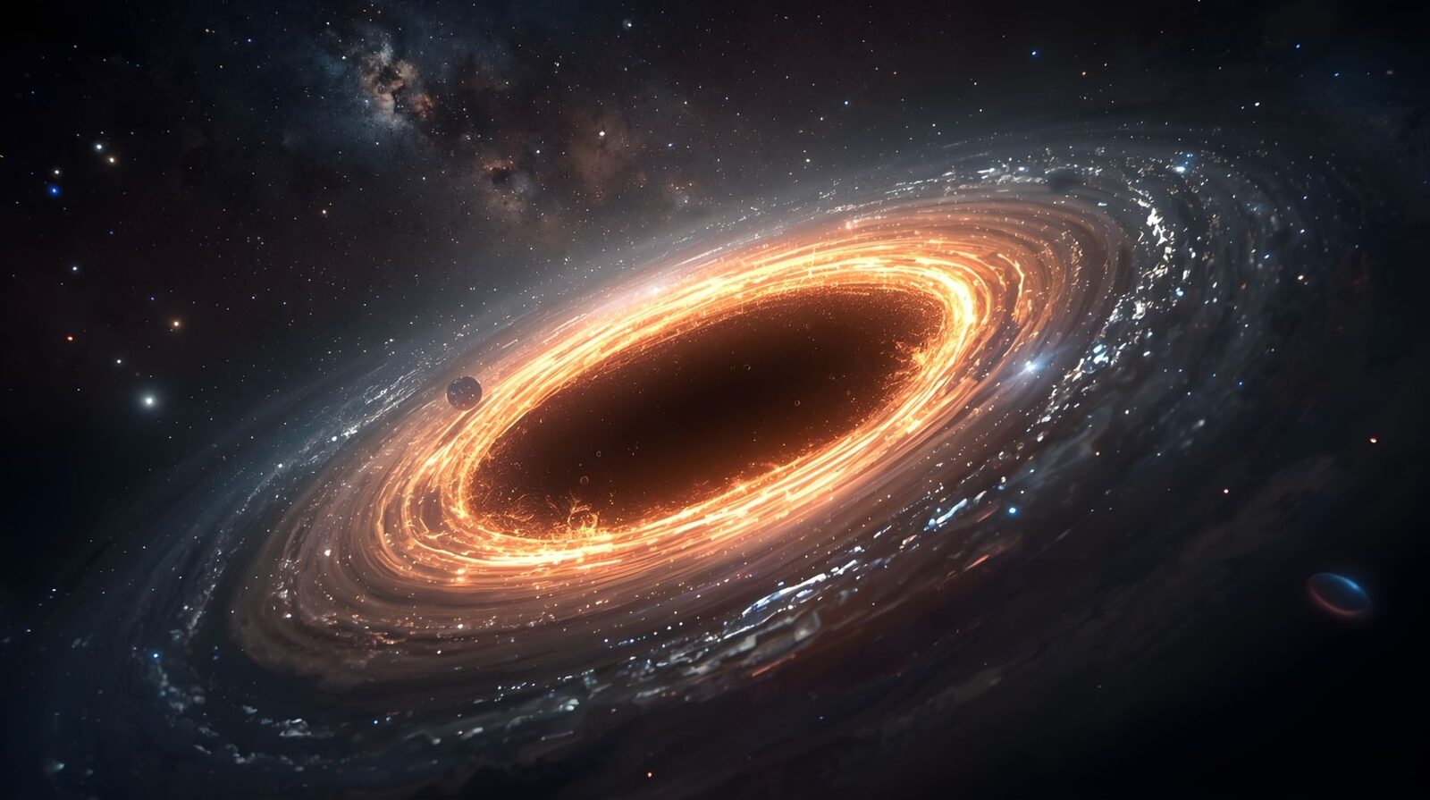 Astronomii au descoperit că cele mai mari găuri negre din Univers nu mai cresc la fel de repede, iar un nou studiu sugerează că motivul principal este lipsa „combustibilului”
