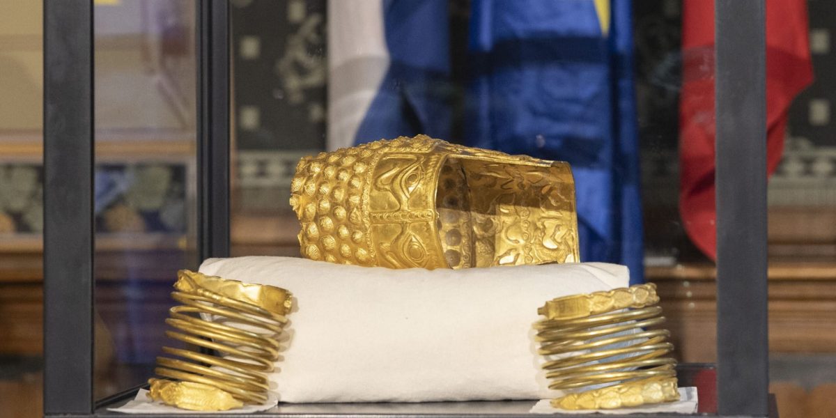 Tânărul de 21 de ani, pictor, implicat în jaful tezaurului dacic