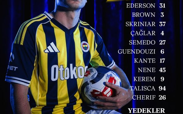 Echipele lui Fenerbahçe și Çaykur Rizespor: Primul „11” anunțat
