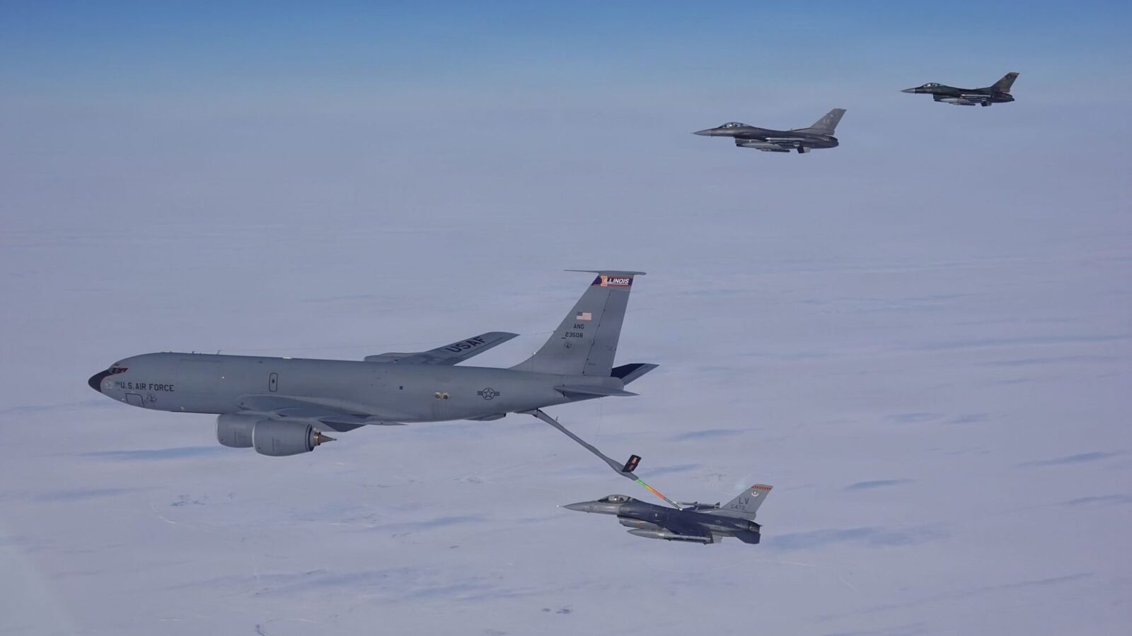 F-16 ale NORAD exersează apărarea aeriană din Alaska