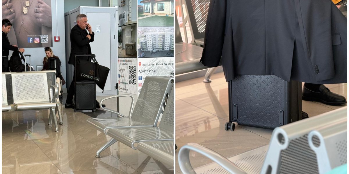 Barbu, ministrul PSD, cu valiză Louis Vuitton: „Cadou de la familie, nu știu cât costă”