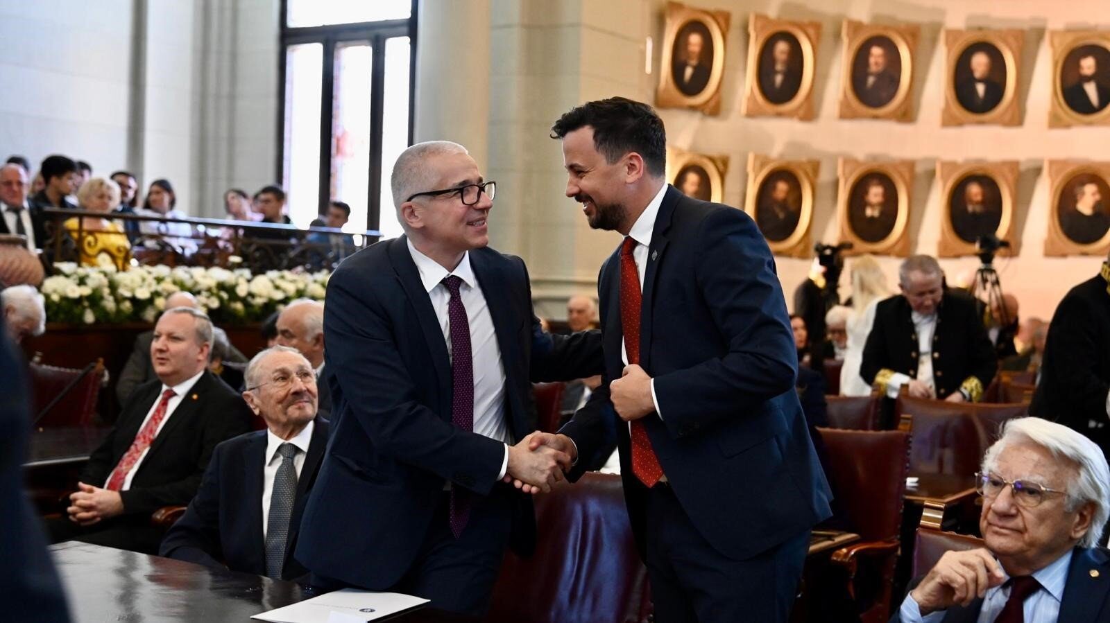 Marinescu, ministrul plagiat, discurs printre academicieni. Pop: „Perioadă tulburată”