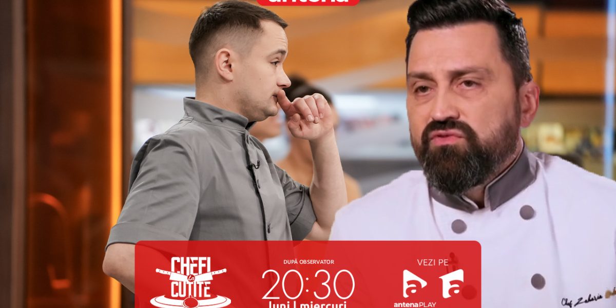 Petrică, cuțitul de AUR, în dificultate la Chefi la Cuțite: Tensiune maximă
