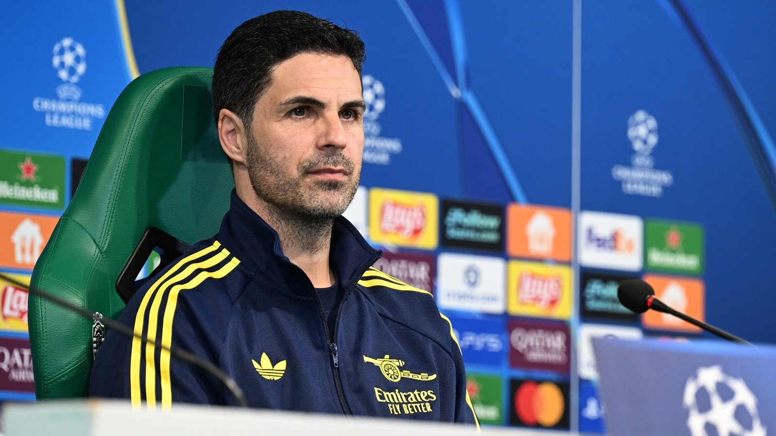 Antrenorul lui Arsenal, Mikel Arteta, a sosit în Lisabona pentru meciul din sferturile de finală ale Ligii Campionilor, și-a exprimat încrederea înaintea partidei cu Sporting CP