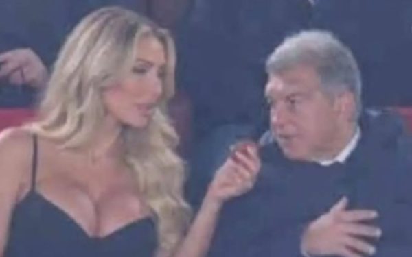 Joan Laporta, cucerit de un zâmbet: Cine e femeia care a făcut furori