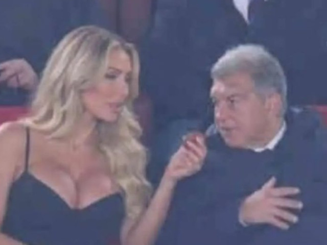 Joan Laporta, cucerit de un zâmbet: Cine e femeia care a făcut furori