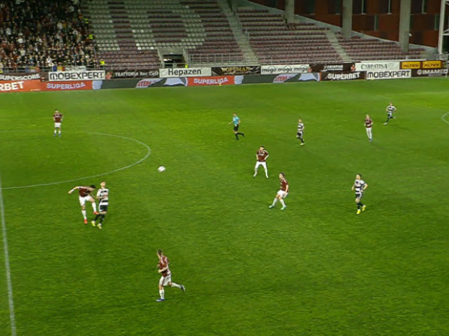 Rapid și U Cluj, scor alb la debutul de pe Giulești
