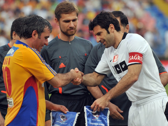 Figo, reacție rapidă după numirea lui Hagi selecționer. Ce i-a zis „Regele”