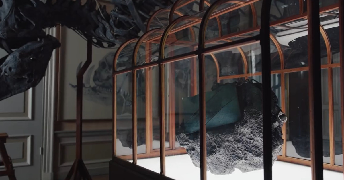 Oamenii de știință și designeri internaționali au prezentat joi o geantă de mână fabricată din colagen derivat din fosile de Tyrannosaurus rex, o creație unică menită să evidențieze potențialul pielii obținute în laborator