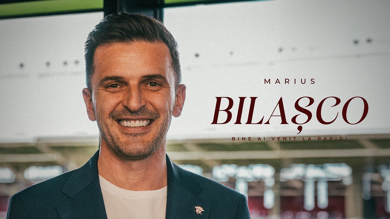 Marius Bilașco revine la Rapid București după o pauză de peste 13 ani, dar de această dată într-un rol de conducere