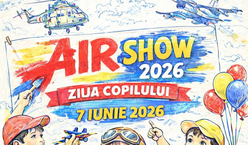 Micii artiști, pe urmele piloților! CONCURS de desen cu zbor inclus!