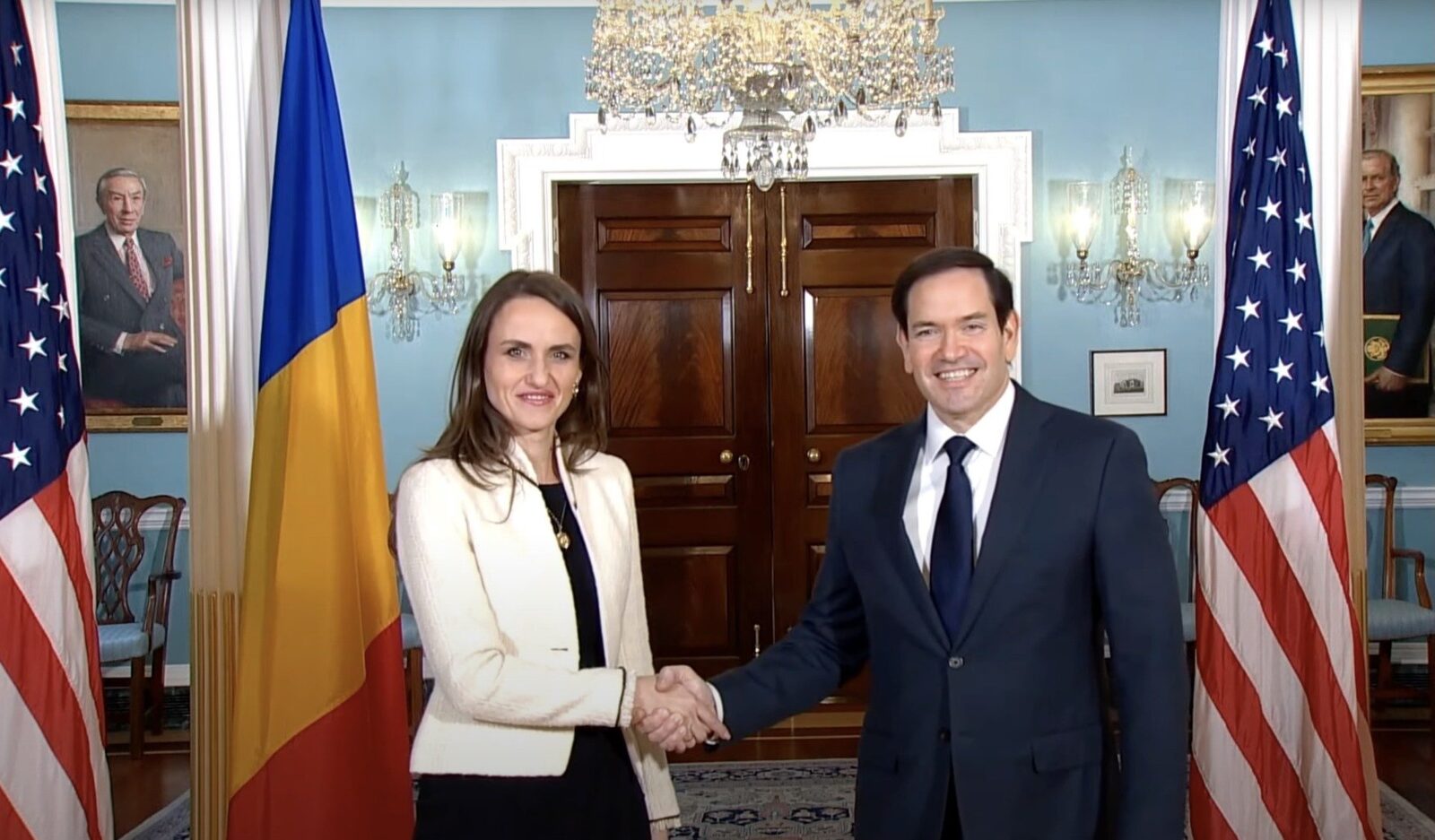 Cooperarea cu SUA, vitală: Ministra de Externe, după discuția cu Marco Rubio