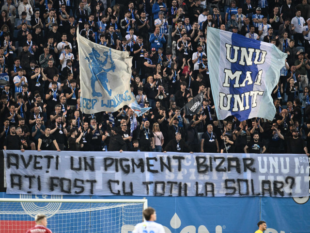 Poliția, DOAR dosar penal după scandările rasiste de la Craiova – Rapid