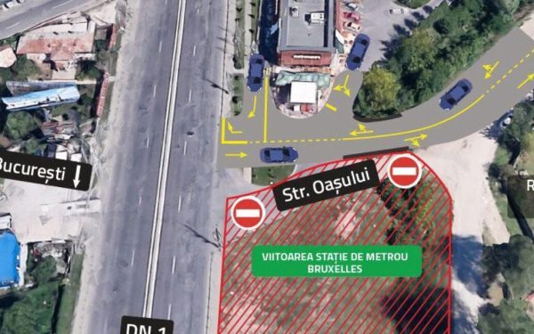 Restricții URIAȘE în București: Strada Oașului, închisă 18 luni pentru Magistrala 6