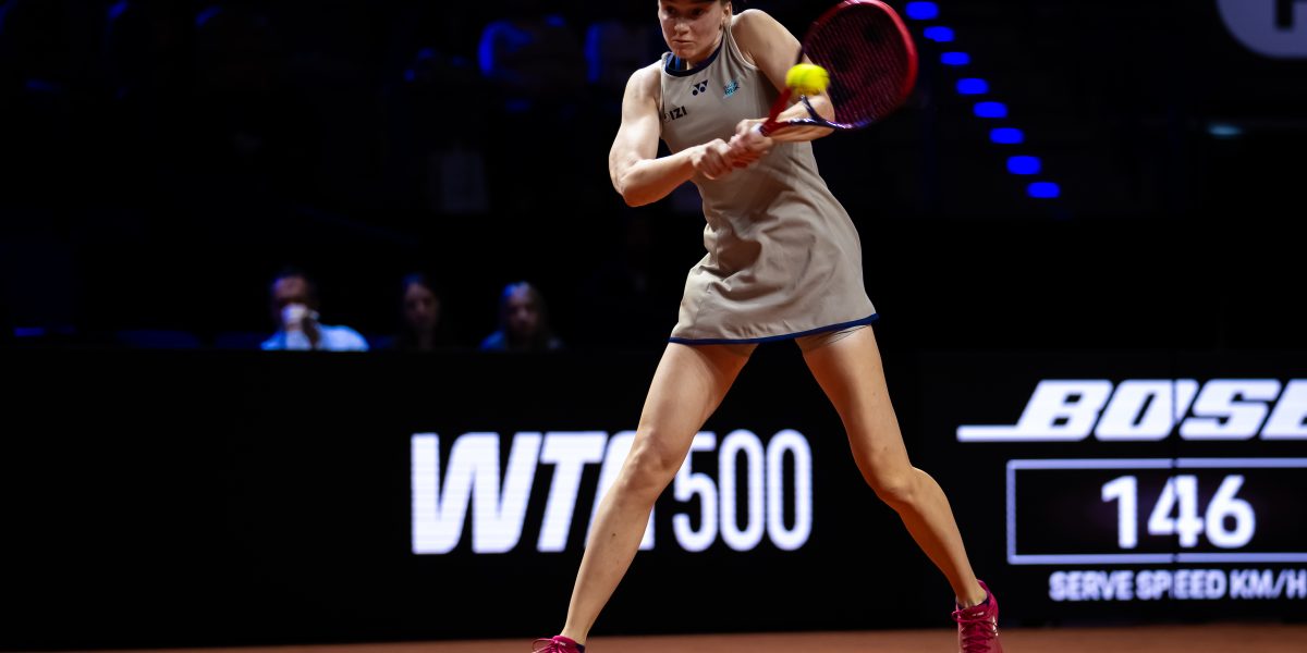 Rybakina, victorie clară la Stuttgart: Shnaider, învinsă în sferturi