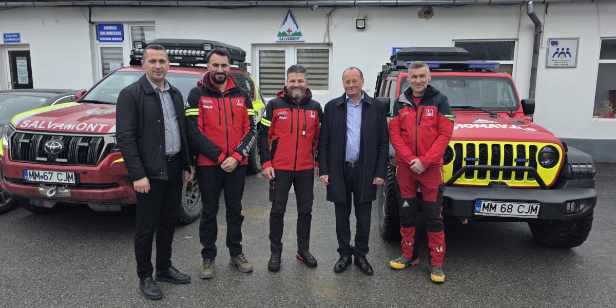 Noua bază Salvamont Maramureș la Vișeu de Sus: Intervenții mai rapide