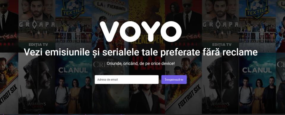 Voyo, lovitură pe piață: 18 canale tv noi pentru fanii de streaming