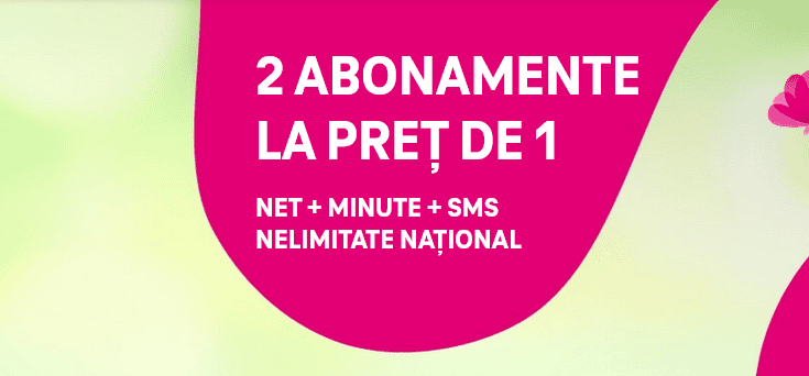 Telekom România lovește puternic: 2 abonamente nelimitate la preț de 1