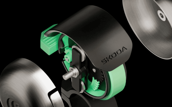 Șkoda, sonerie inovatoare pentru biciclete: Sunetul se aude și printre căști