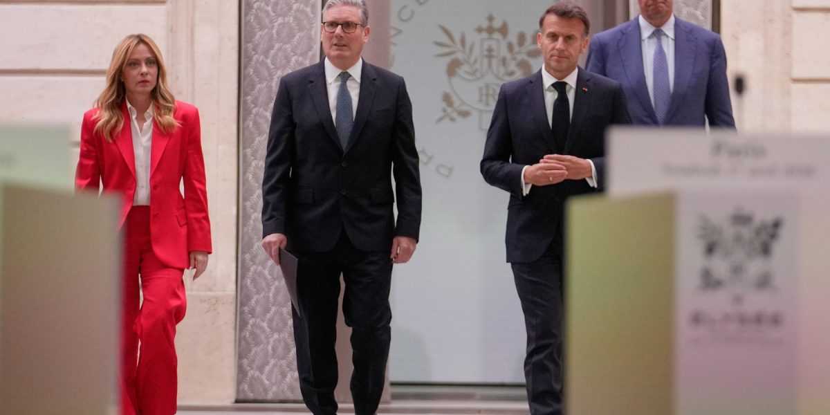 Starmer, Macron, Merz și Meloni, pact pentru Misiunea în Strâmtoarea Ormuz