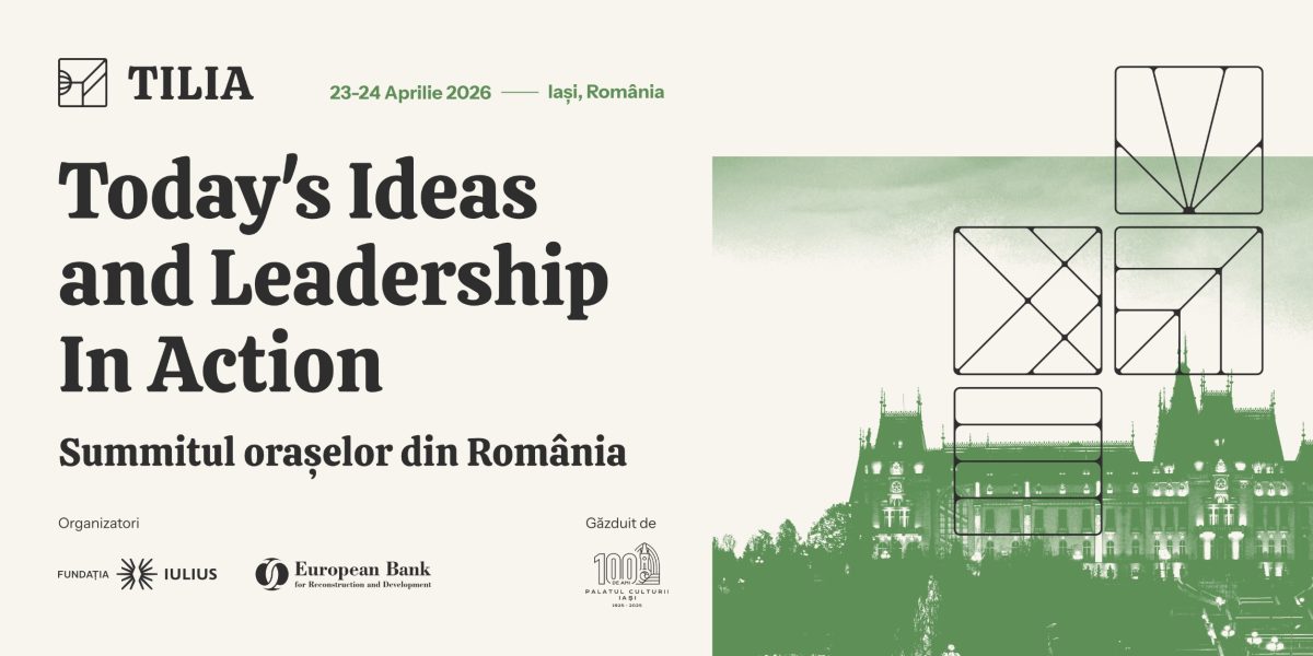 TILIA – Summit Urban Iași: 55 experți internaționali în planificare urbană se reunesc