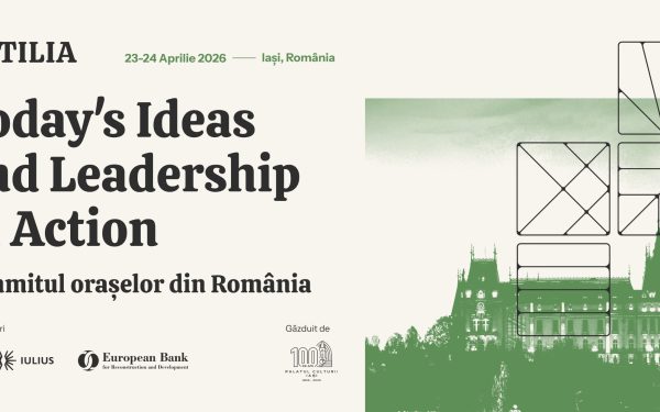 TILIA – Summit Urban Iași: 55 experți internaționali în planificare urbană se reunesc