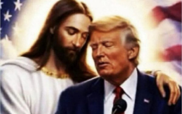 Iisus îl „îmbrățișează” pe Trump: Fotografie AI, distribuită de președintele SUA