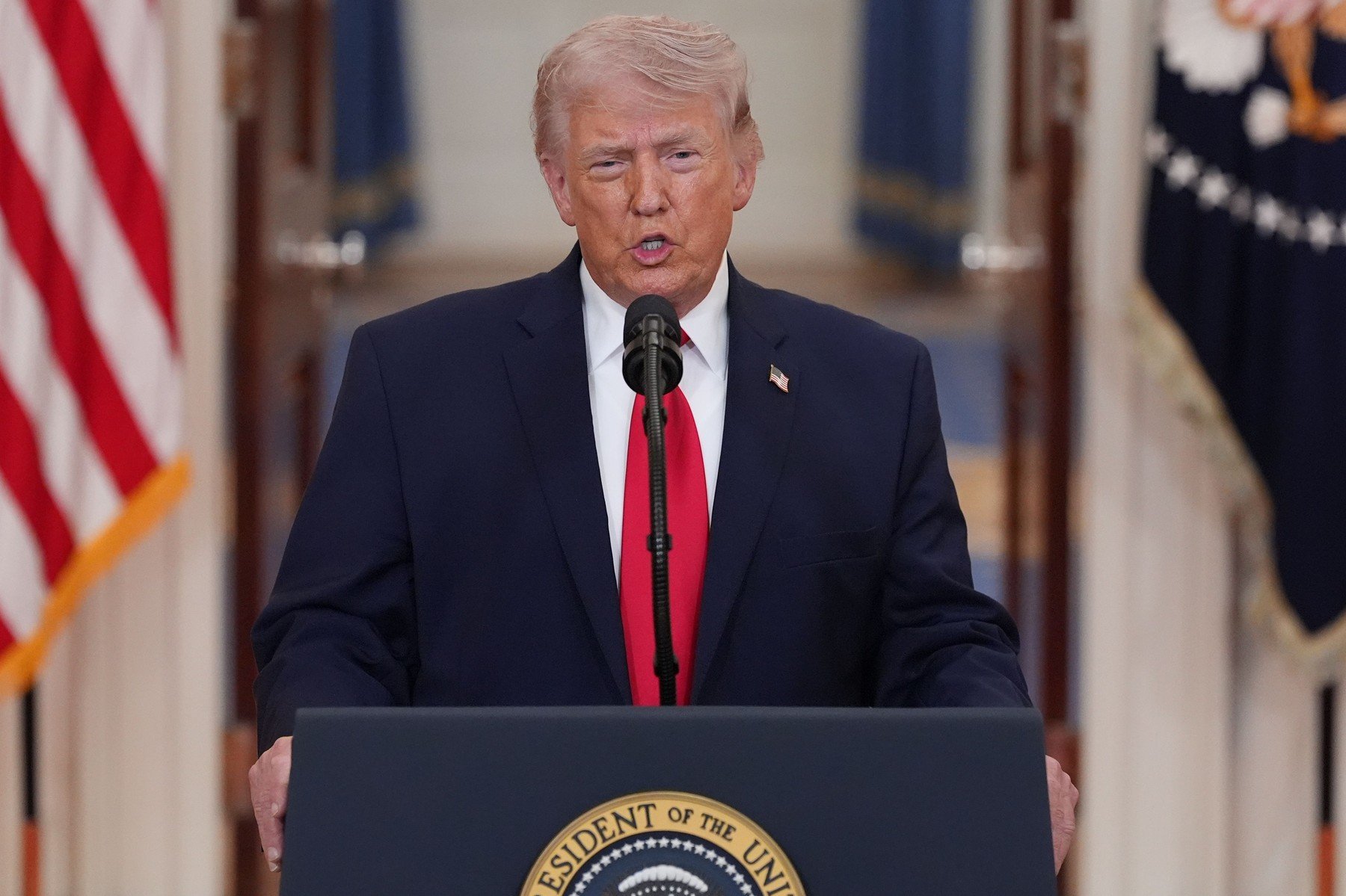 Președintele SUA, Donald Trump, a susținut miercuri seara, într-un discurs televizat adresat națiunii, că războiul cu Iranul se apropie de sfârșit și că principalele obiective strategice ale Statelor Unite au fost aproape în totalitate îndeplinite