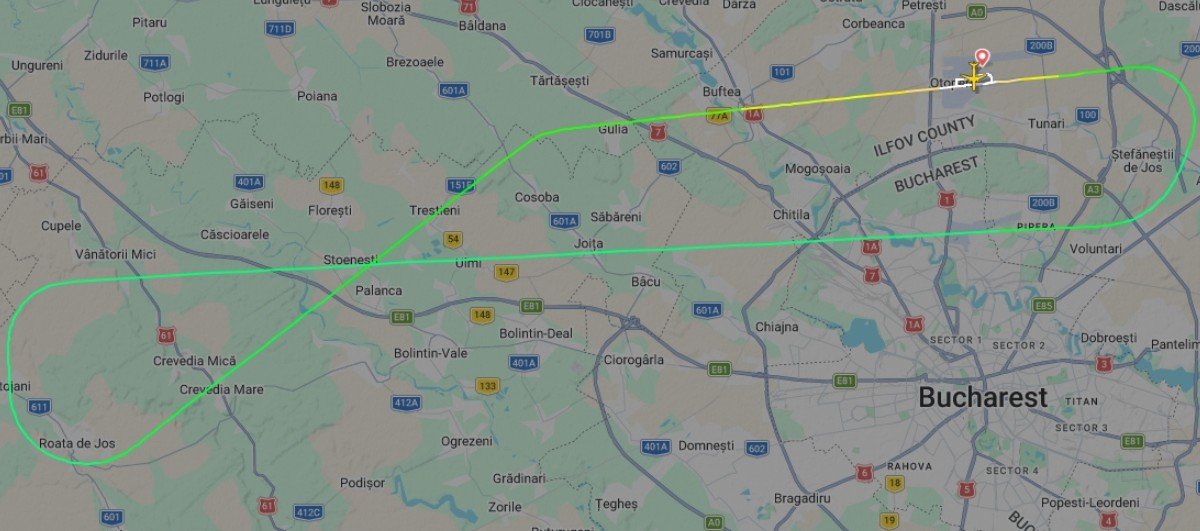 Un zbor Wizz Air spre Roma, planificat pentru dimineața, s-a întors neașteptat pe Aeroportul Otopeni după doar câteva minute de la decolare, din cauza apariției fumului în timpul fazei de ascendere